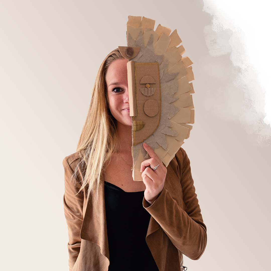 Autoportrait créatif.