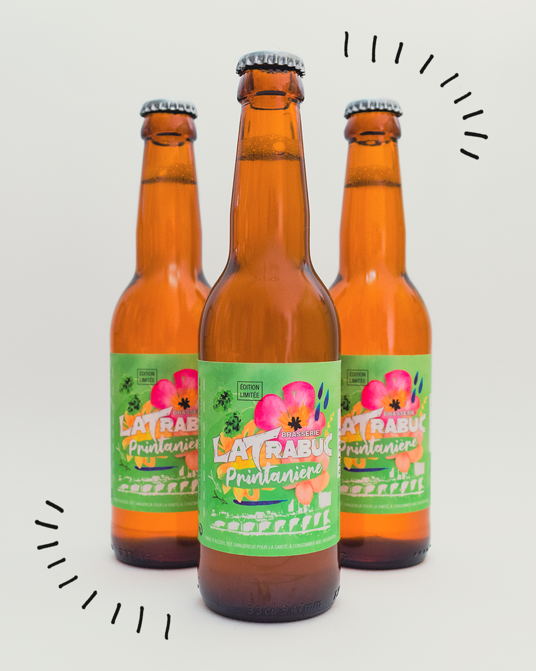 2021_Bouteilles-bière_Trabuc Bouteille de vin rouge.