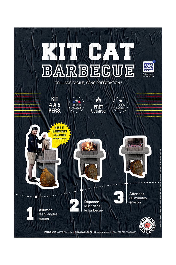 2022_Affiche-Kit-Cat-Barbecue Bourgeon sur sarment de vigne.