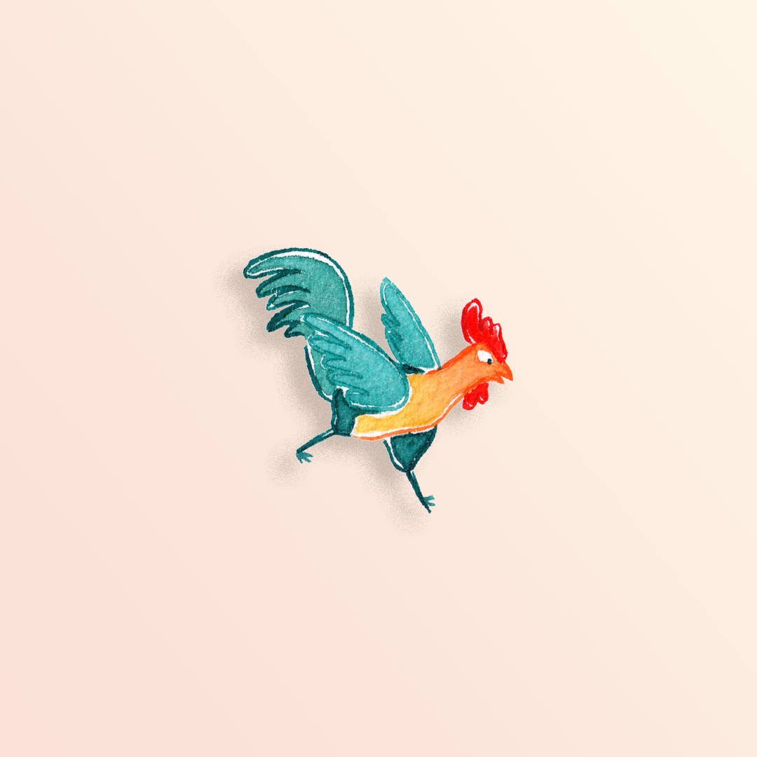 Illustration du coq français.