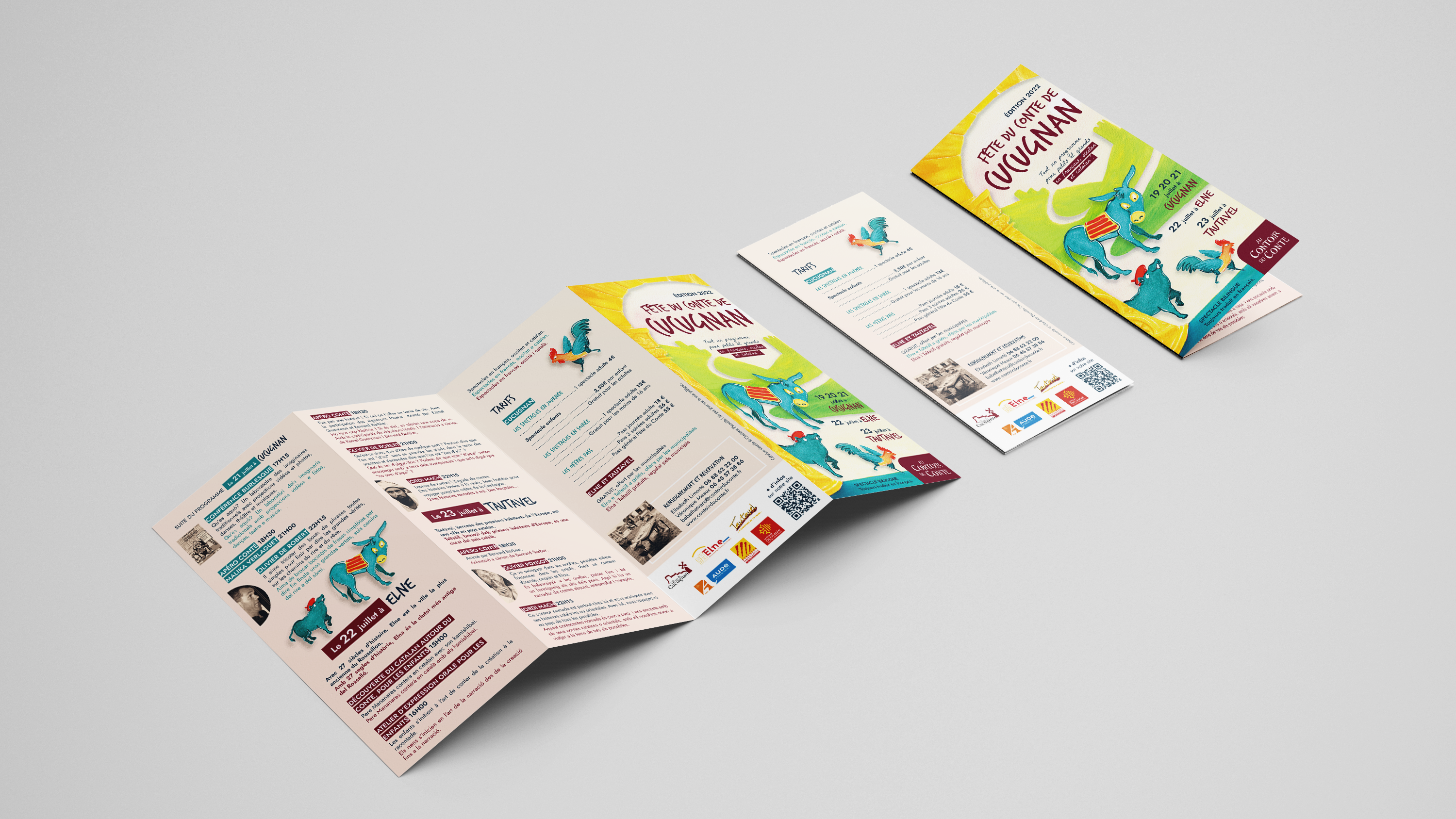 Mockup-Dépliant-Extérieur_Contoir-du-Conte Dépliant pour la Fête du Conte de Cucugnan, édition 2022.