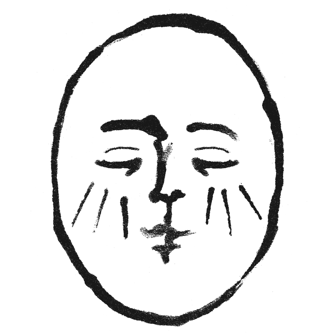 Connexion. Visage peint © Charlotte Picouilla